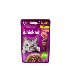 Whiskas Can with Duck Pet Complete Wet Cat Food