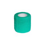 A-Tape Cohesive Crepe Bandage Green Elastic