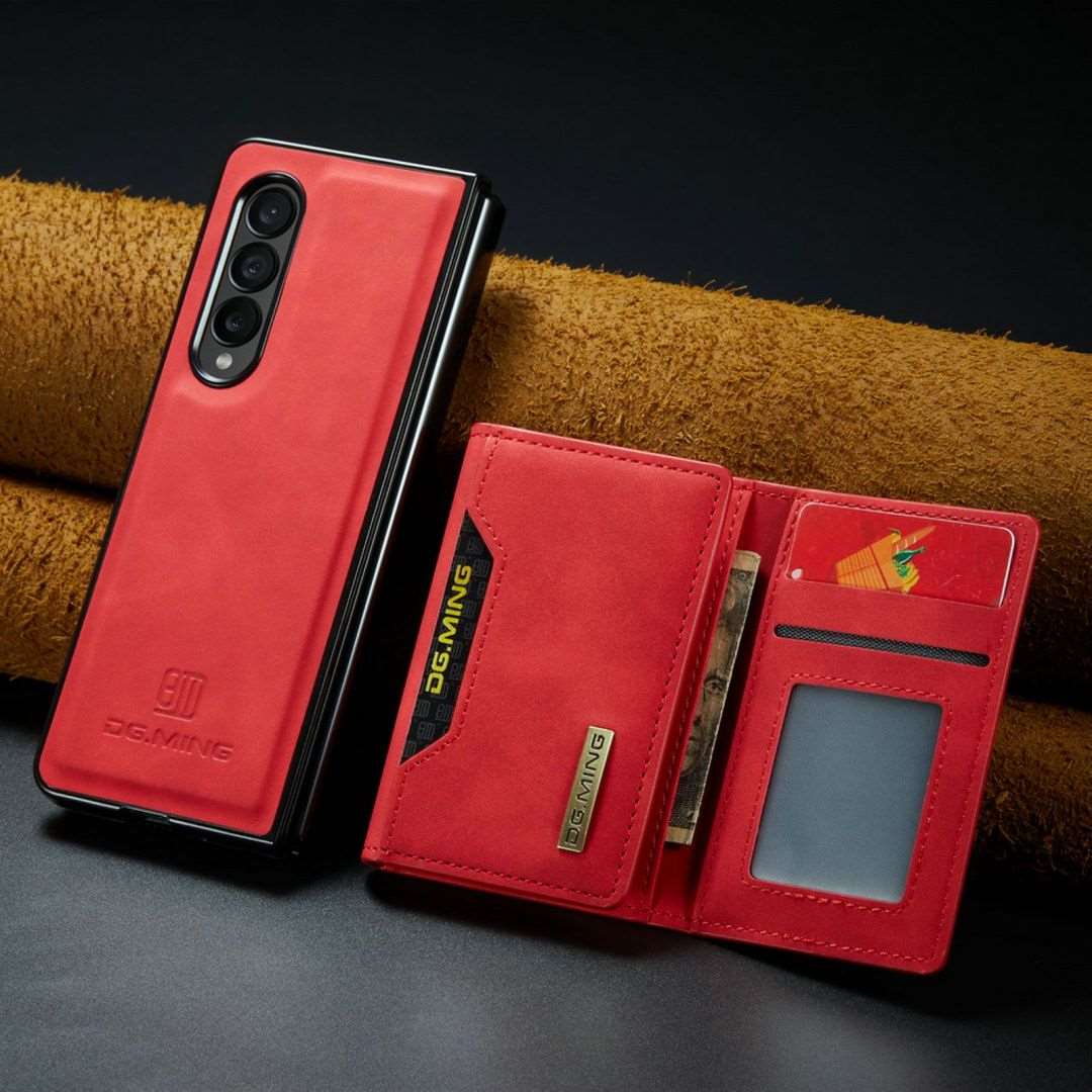 2 in 1 Detachable Leather Wallet Case For Samsung Galaxy - 图片 3