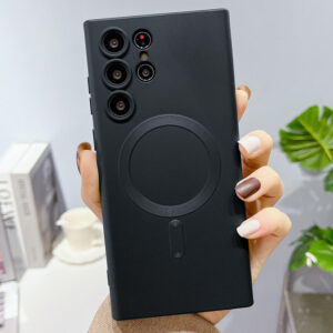 Magnetic Soft Silicone Case For Samsung Galaxy