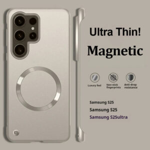 Magnetic Borderless Hard Case For Samsung Galaxy