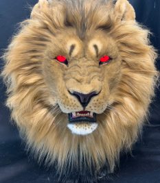 Luminous Eyes Lion Realistic Head Fursuit